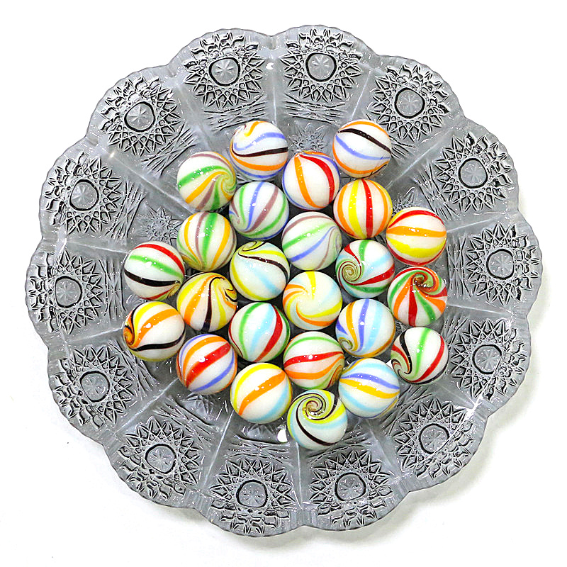 Bonsai Garden Game - 6pcs Handmade Rare Marbles Glass Balls