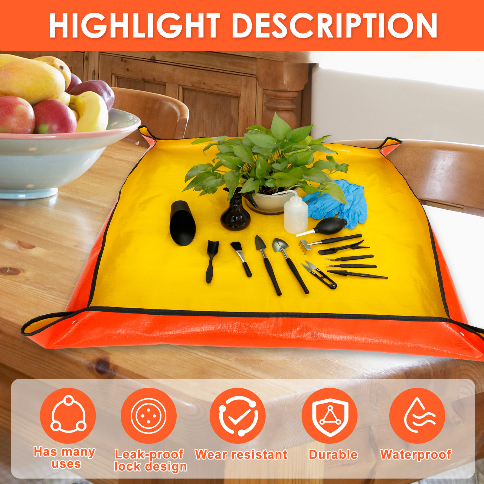 13/16Pcs Garden Succulent Plan - огляд і ціна Bonsai Repotting Mat