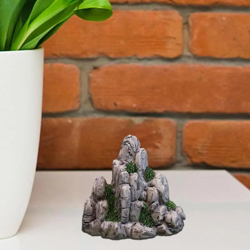 Mini Mountain Miniature Fake S - огляд і ціна Bonsai Garden Miniature