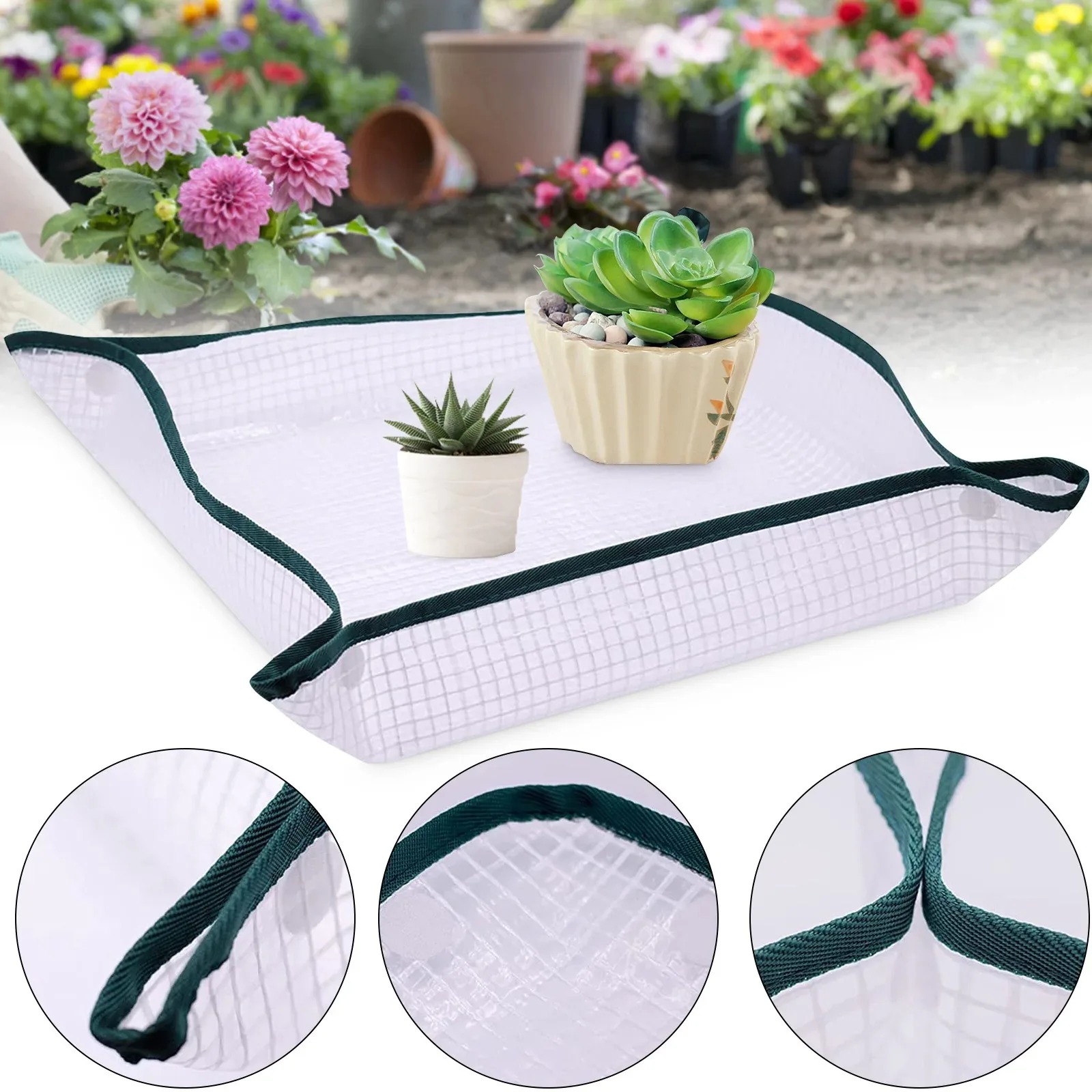 1Pc 50cm/19.68in Plant Repotti - огляд і ціна Bonsai Repotting Mat