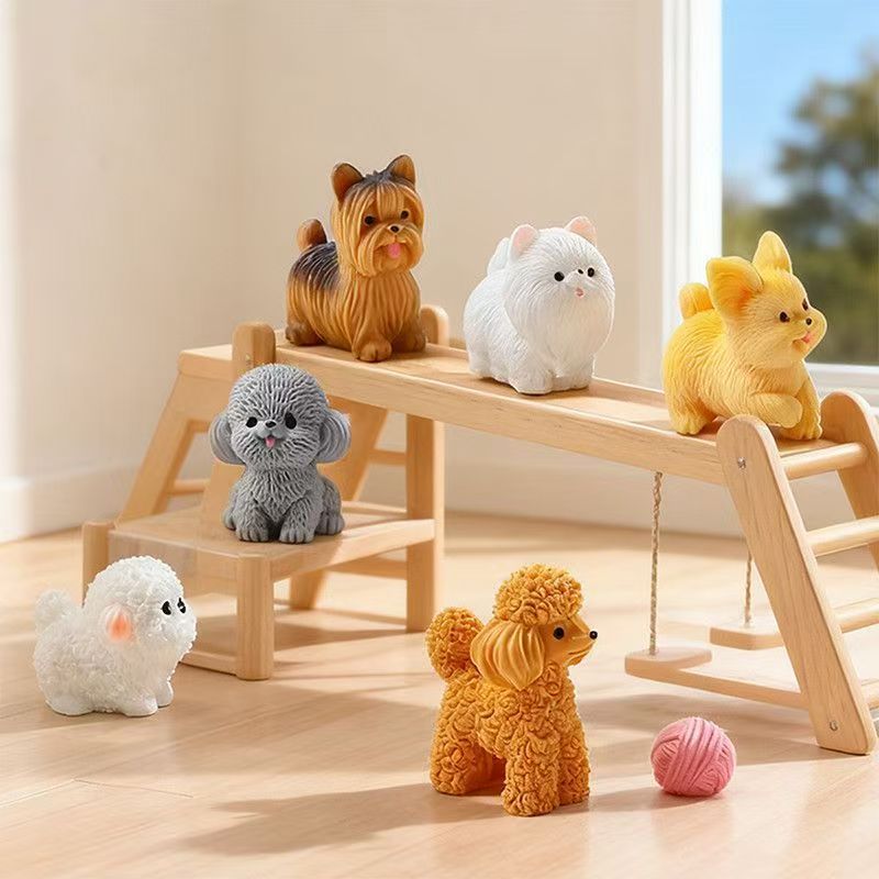 Cute Teddy Poodle Puppy Small  - огляд і ціна Bonsai Garden Miniature
