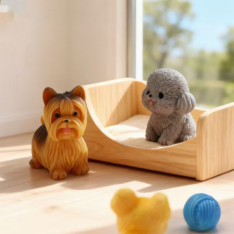 Cute Teddy Poodle Puppy Small  - огляд і ціна Bonsai Garden Miniature
