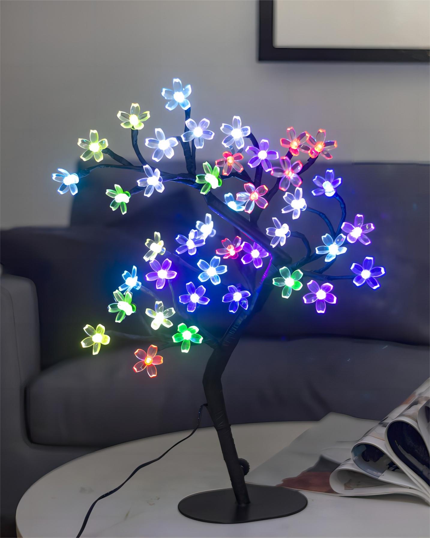 Cherry Blossom Tree Light,17in - огляд і ціна Bonsai Garden Sushi