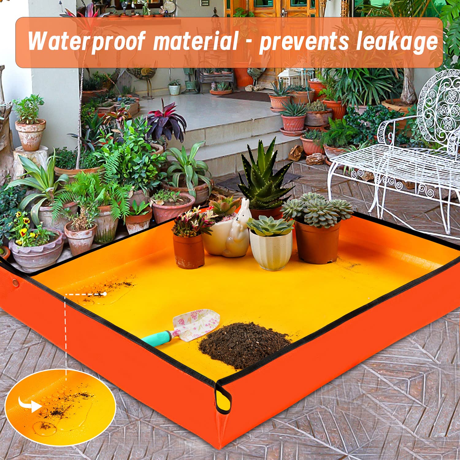 Waterproof Planting Mat PE Pla - огляд і ціна Bonsai Repotting Mat