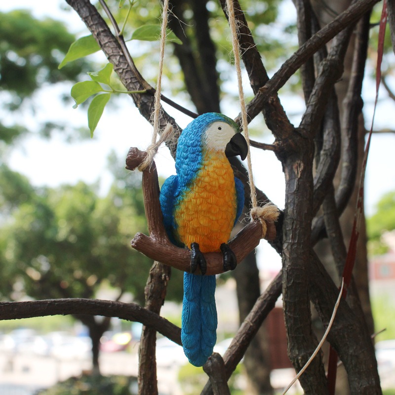 1Pcs Creative Swing Parrot Res - огляд і ціна Bonsai Garden Miniature