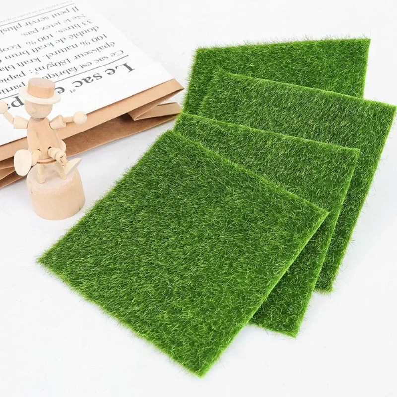 Fake Moss Mini Artificial Lawn - огляд і ціна Bonsai Garden Miniature