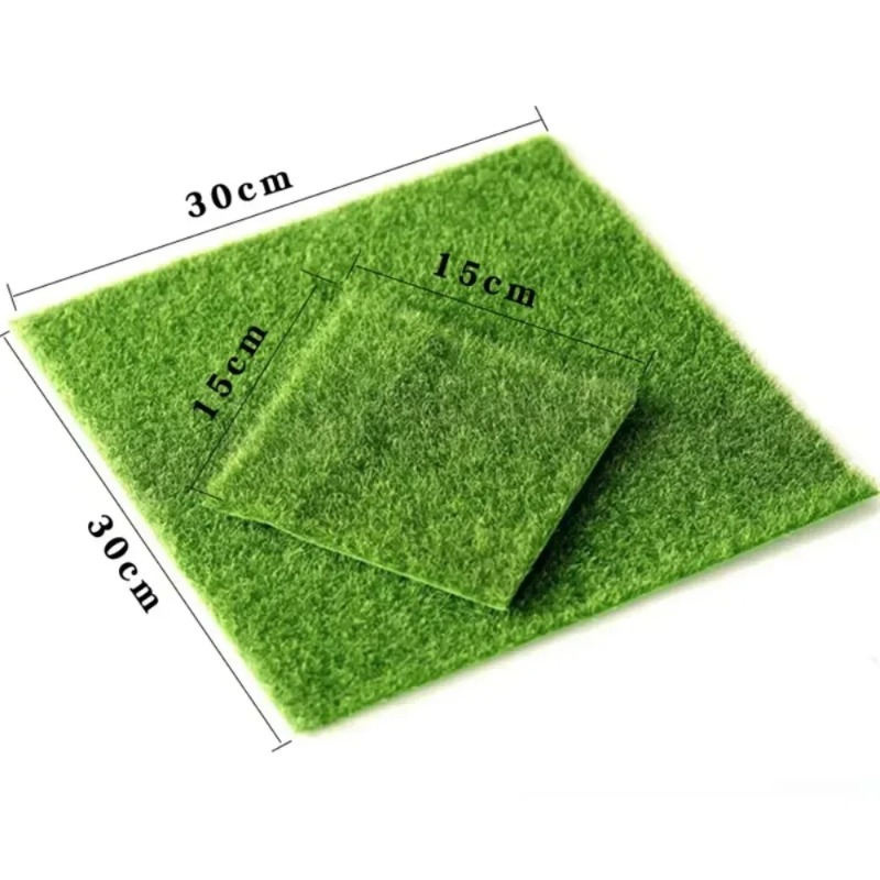 Fake Moss Mini Artificial Lawn - огляд і ціна Bonsai Garden Miniature