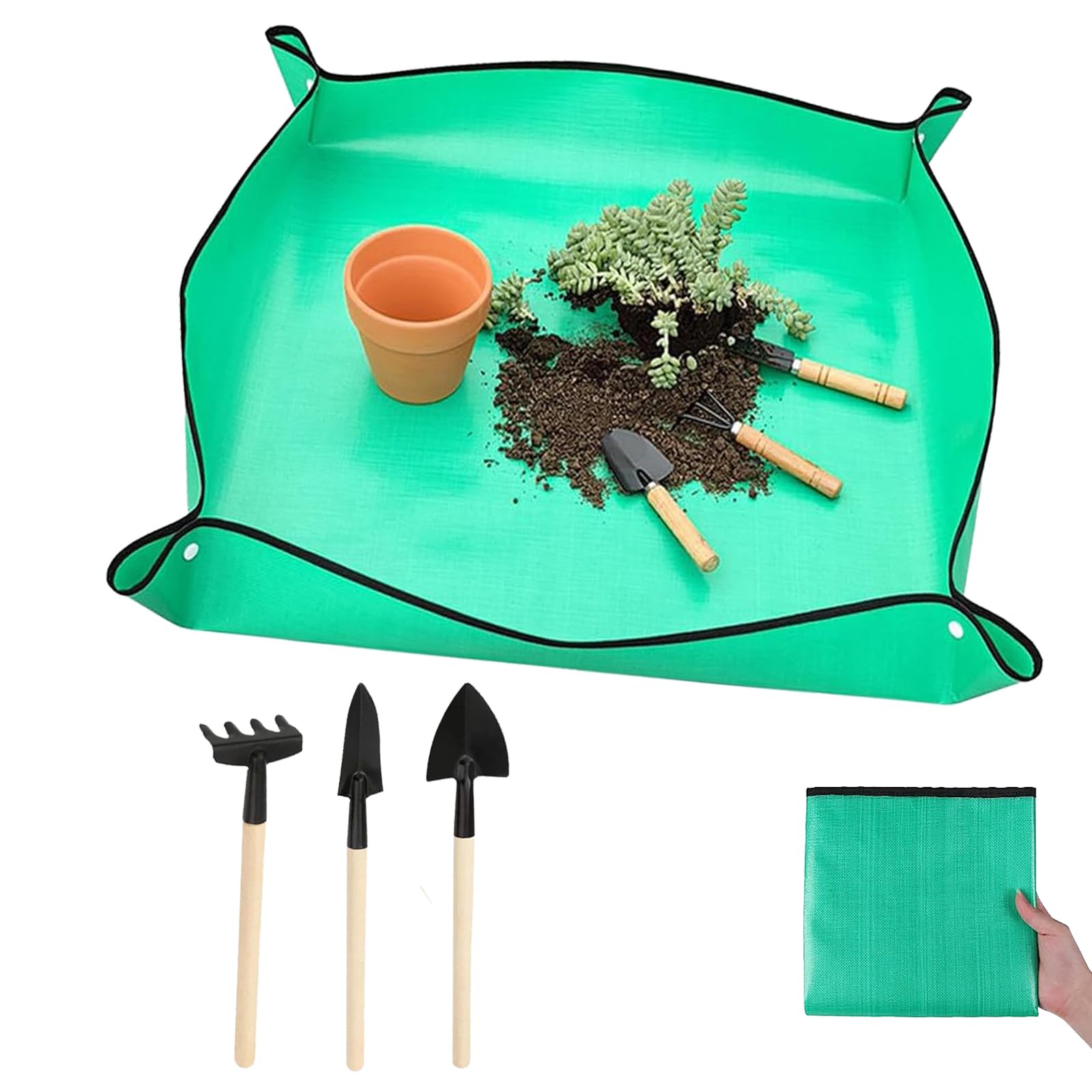 Waterproof Planting Mat PE Pla - огляд і ціна Bonsai Repotting Mat