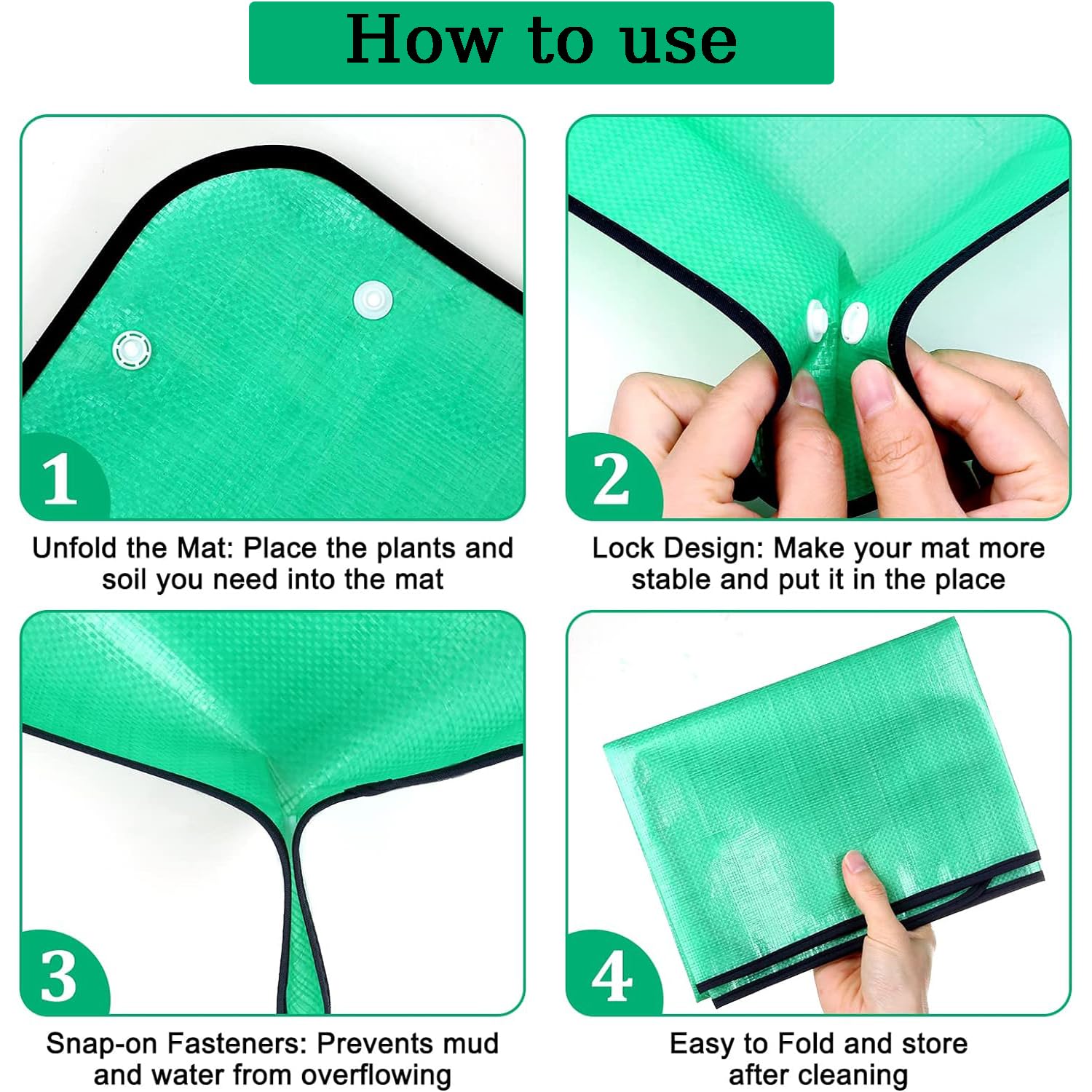 Waterproof Planting Mat PE Pla - огляд і ціна Bonsai Repotting Mat