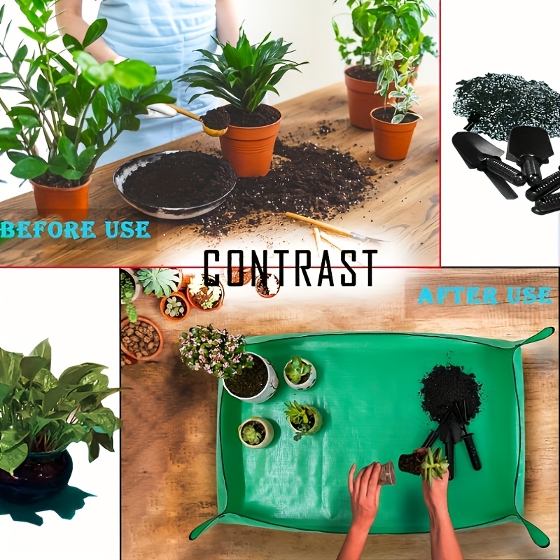 Large Foldable Heavy Duty PE P - огляд і ціна Bonsai Repotting Mat