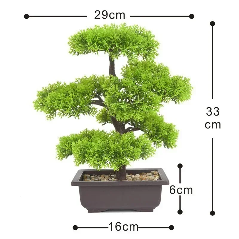 Artificial Plants Pine Bonsai  - огляд і ціна Bonsai Garden Sushi