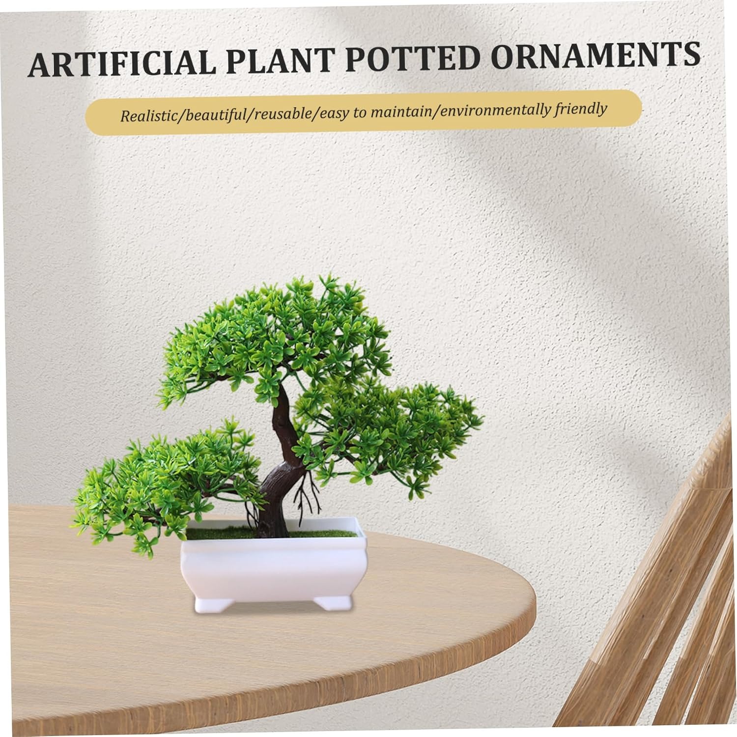1/2Pcs Artificial Bonsai Tree  - огляд і ціна Bonsai Garden Sushi